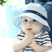 Baby Boy Girl Summer Sun Bucket Cap Infant Beach Visor Cap Hat Headwear Decors